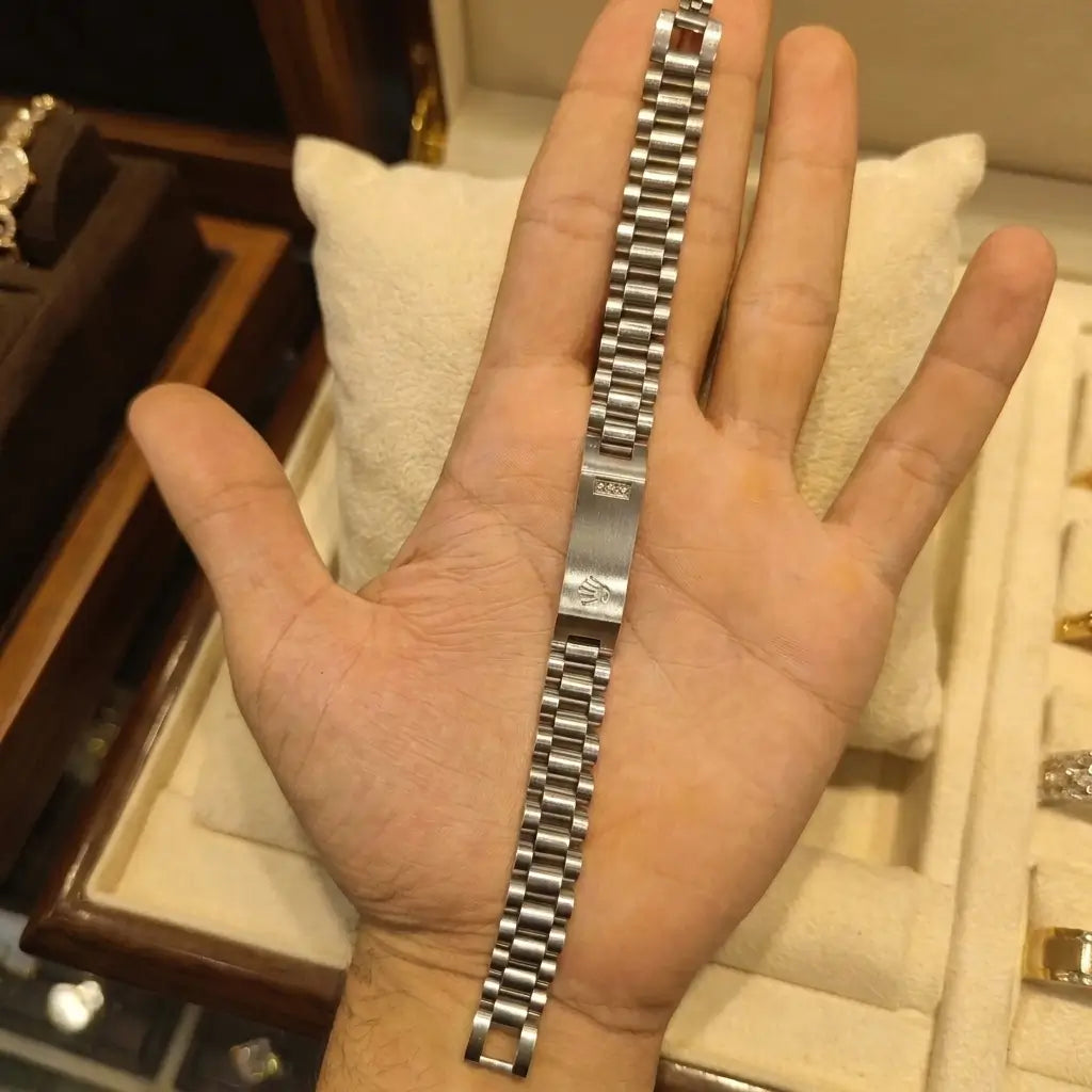 Premium Crown Edition Men's Link Bracelet – Original Rolex Style