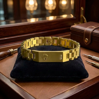 Premium Crown Edition Men's Link Bracelet – Original Rolex Style