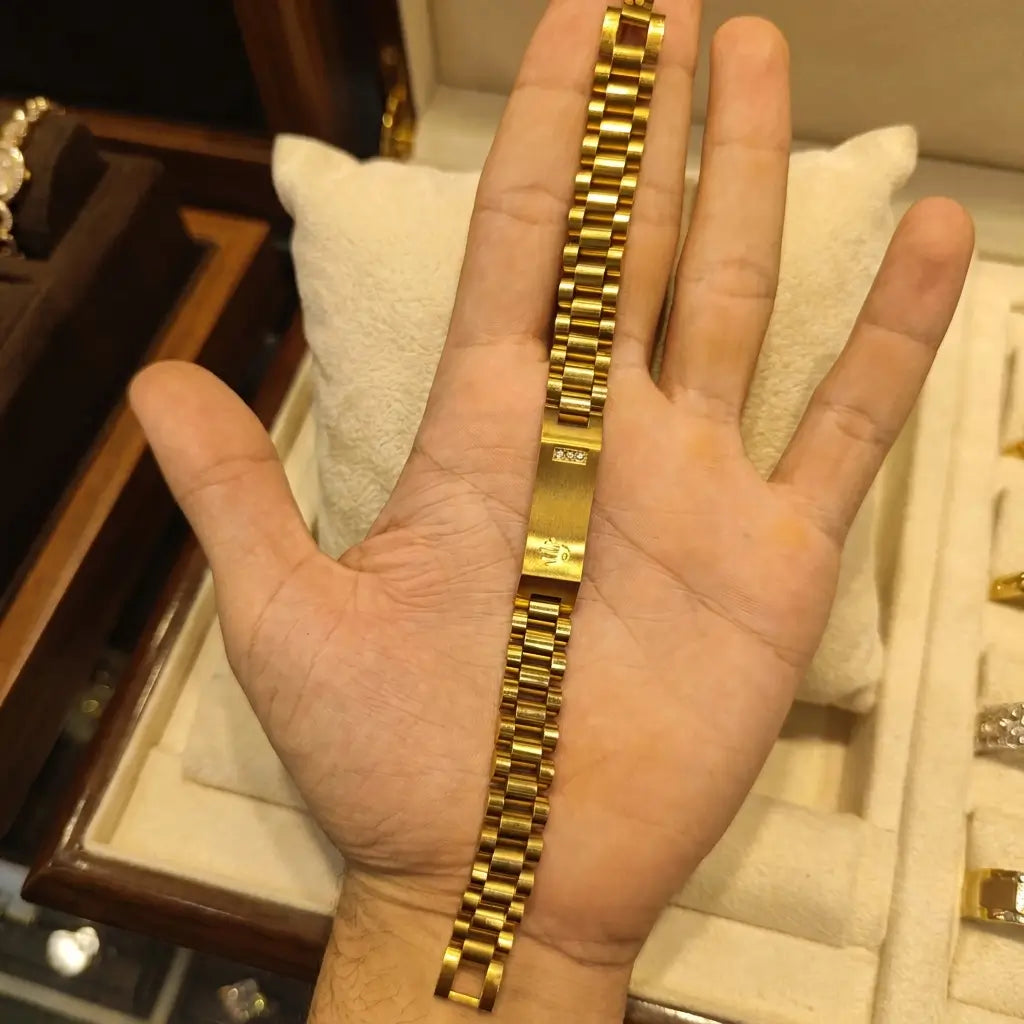Premium Crown Edition Men's Link Bracelet – Original Rolex Style