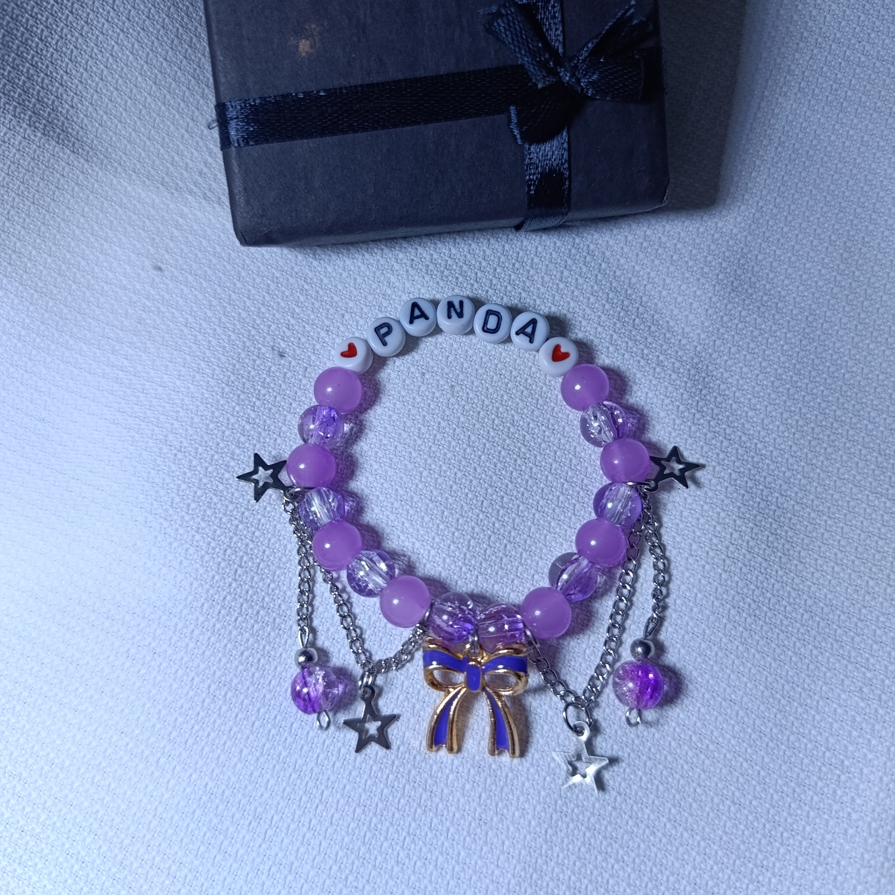 Signature Personalized Name Bracelet | Handcrafted Glass Crystals with Premium Gift Box