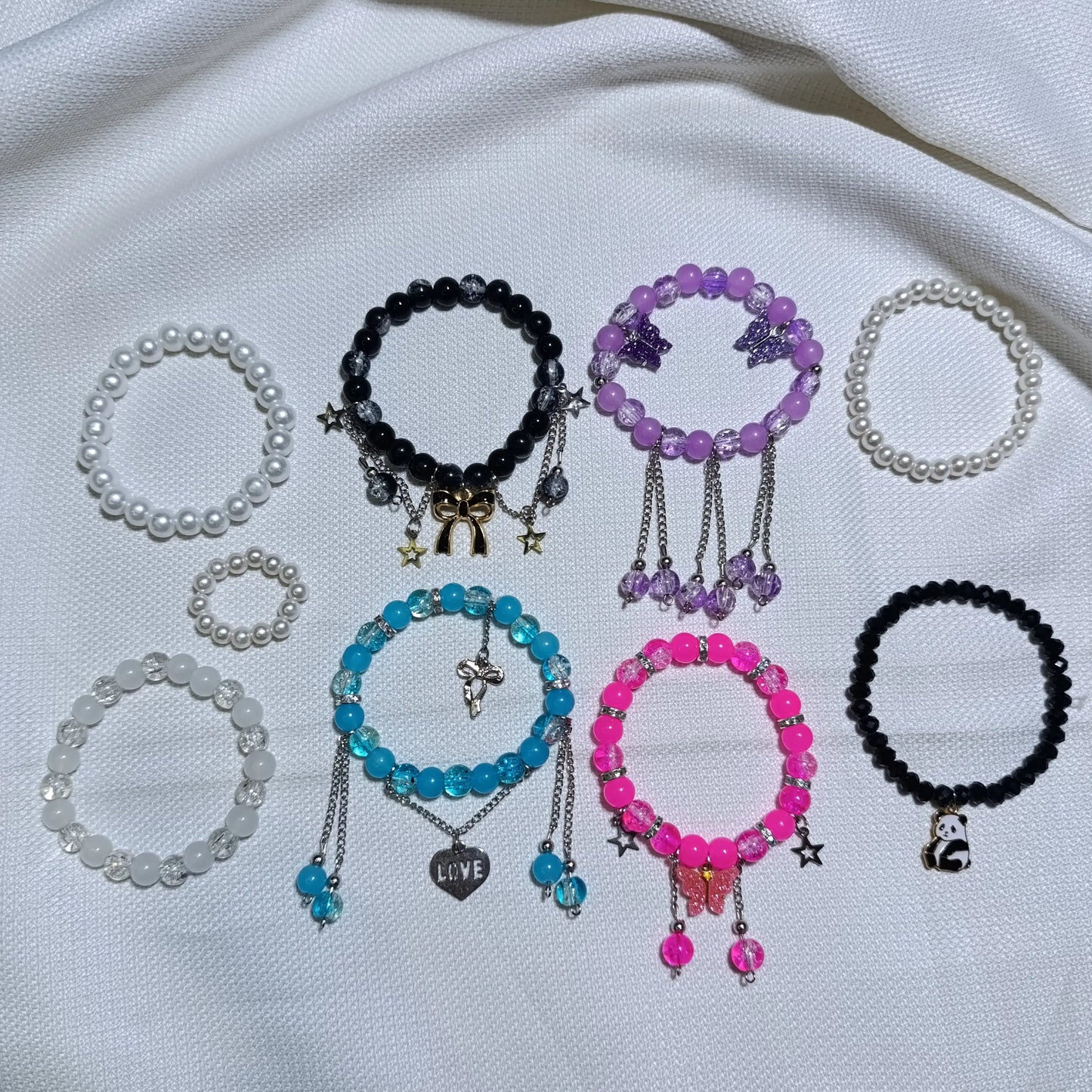 Luxury Charm Bracelet Combo – 7 Stylish Bracelets + 1 Royal Set FREE | Free Delivery | Limited Time Deal