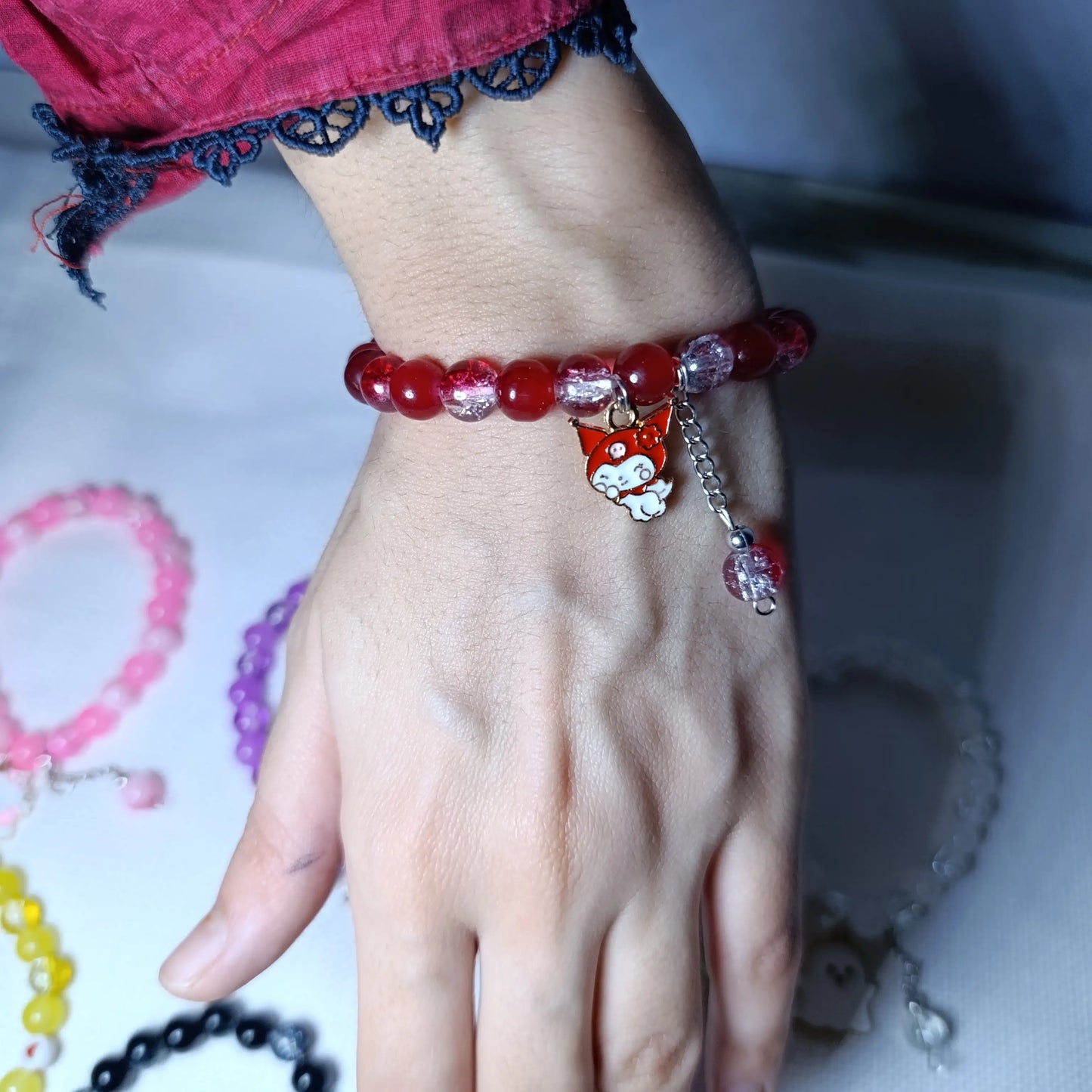 30% OFF [MEGA DEAL] 10+1 FREE Luxury Pandora Style Charm Bracelets – Premium Glass & Crystal (Adjustable)